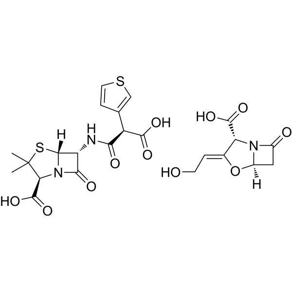 Augpenin (Ticarcillin-clavulanic acid mixt.) 86482-18-0